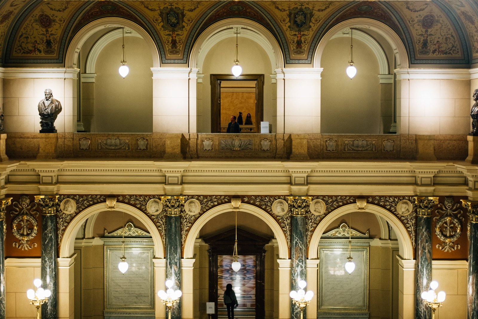Prague National Museum Hall
